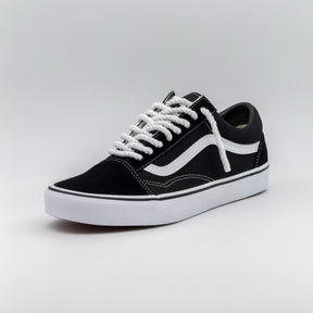 Custom Sneaker Vans Old Skool Mini Rope Laces - weiß