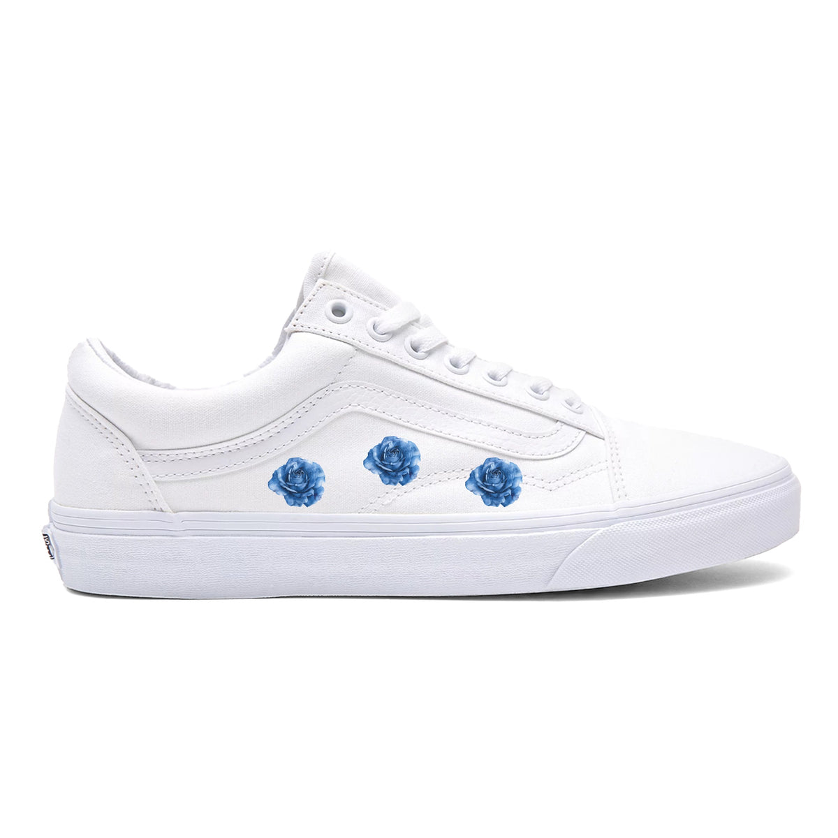 Blaue Rose 3x